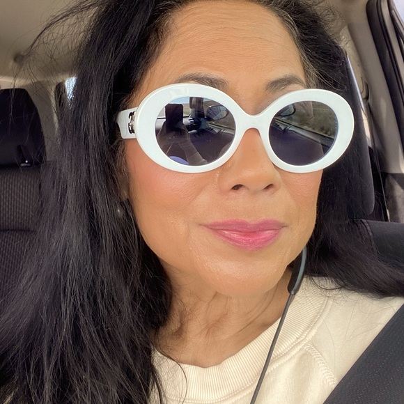 Authentic DOLCE & GABBANA DG 4448 WHITE/BLUE SILVER 51/20/145 women Sunglasses - Picture 15 of 15